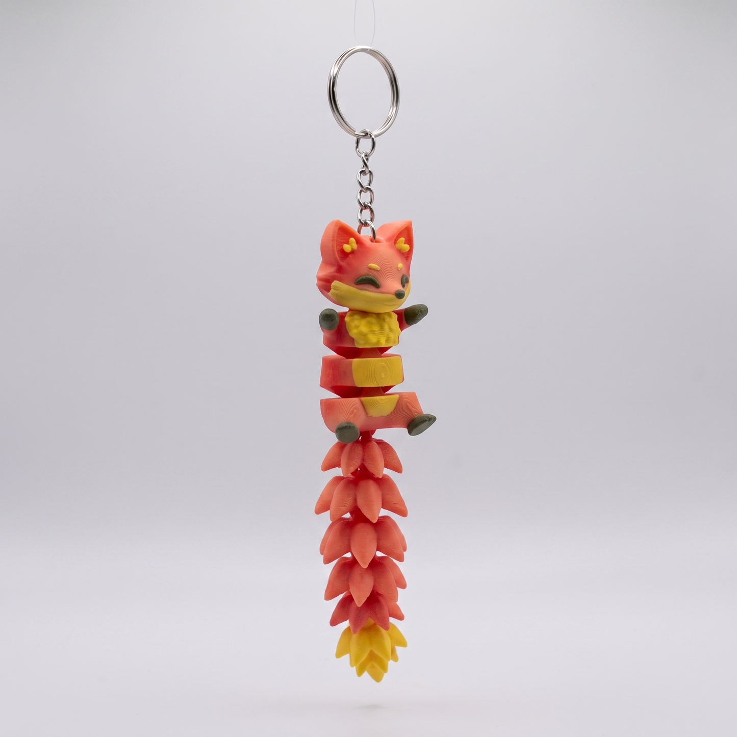 Cute Fox Keychain – Articulated Flexi Charm
