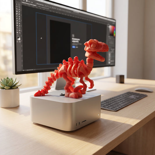 Articulated Flexi Dinosaur Toy – Desk Decor