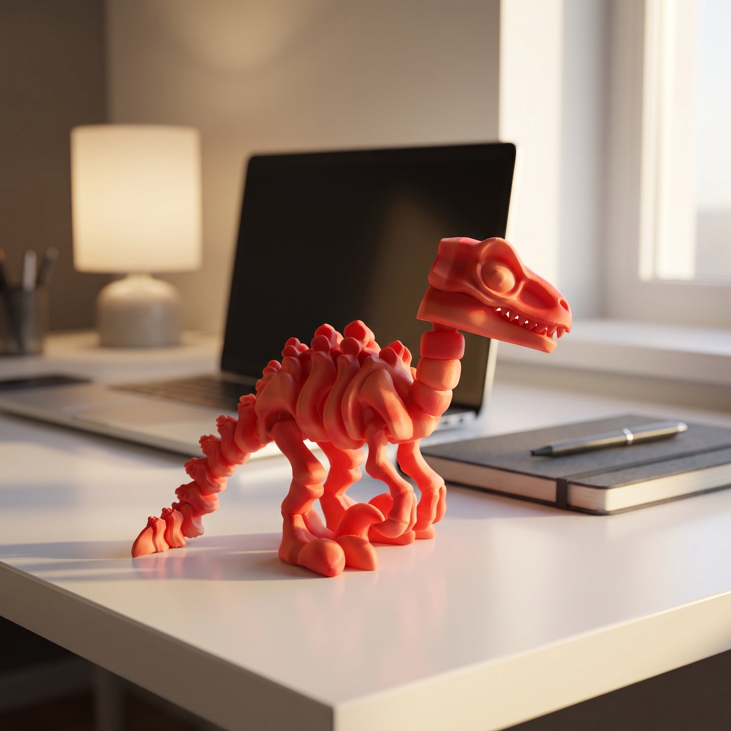 Articulated Flexi Dinosaur Toy – Desk Decor