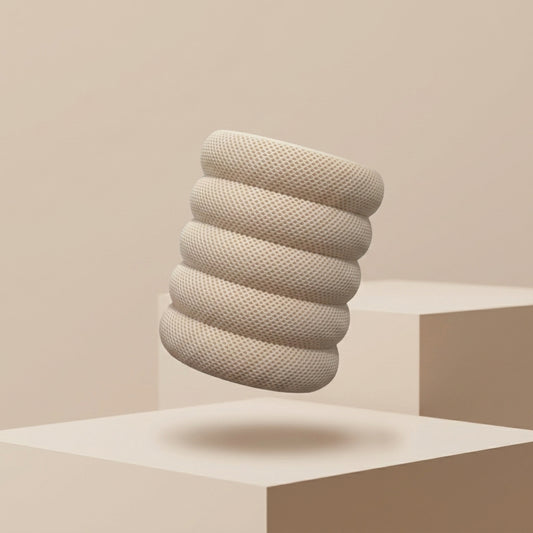 Modern Textured Pen Holder | Minimal Desk Organizer